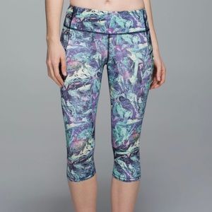 Lululemon Run: Top Speed Crop Iridescent Multi 8